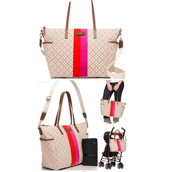 ❌SOLD ❌ Kate Spade Adaira Baby Diaper Bag - Picture 2 of 8